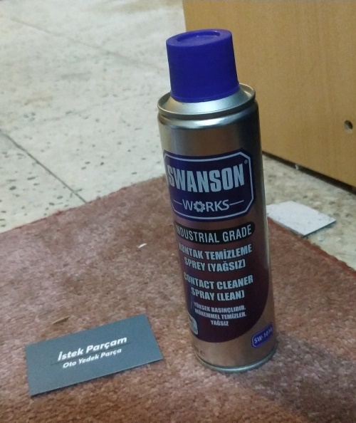 Swanson-0001 Ankara Swanson Kontak Temizleme Spreyi (Yağsız)